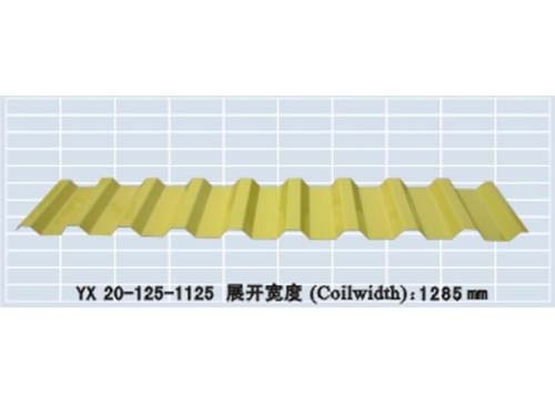 江蘇YX20-125-1125壓型鋼板所具備的特點